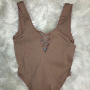 light pink bodysuit